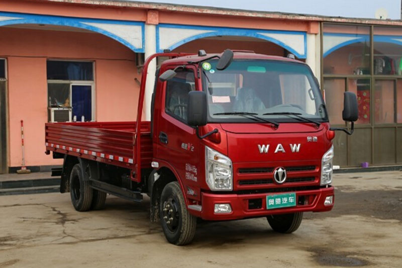 奥驰v2系列 95马力 4.2米单排栏板轻卡(fd1040w10k)(5a30h)