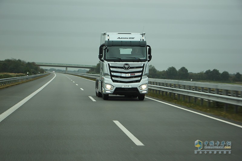 【图】欧曼EST超级卡车经欧洲测试_新闻图片