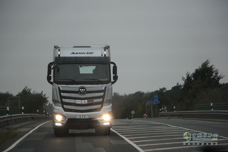 欧曼EST超级卡车经欧洲测试