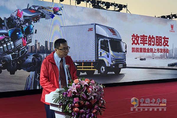 康明斯中国发动机事业部市场及营销总经理黄海涛先生