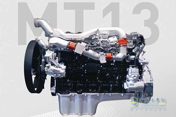 豪瀚J7G CNG车型搭载的MT13曼技术燃气机