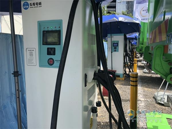 深圳市首批纯电动泥头车充电桩