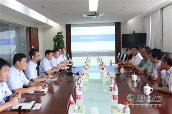 中国重汽集团济南动力事业部访问渤海活塞