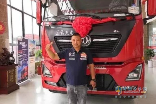 东风天龙中国卡车驾驶员大赛江苏盐城站选手朱文来