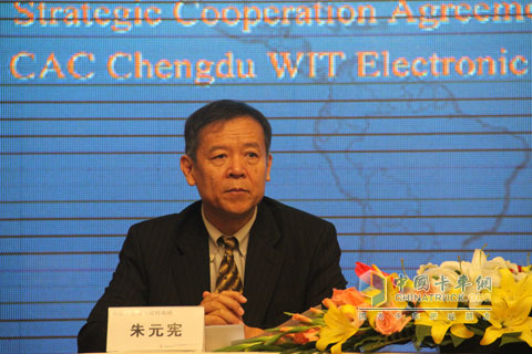 成都威特电喷有限公司的副总经理兼首席技术执行官朱元宪
