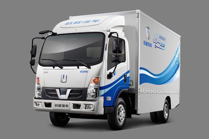 远程汽车 e200 标配版 4.14米单排厢式 96.