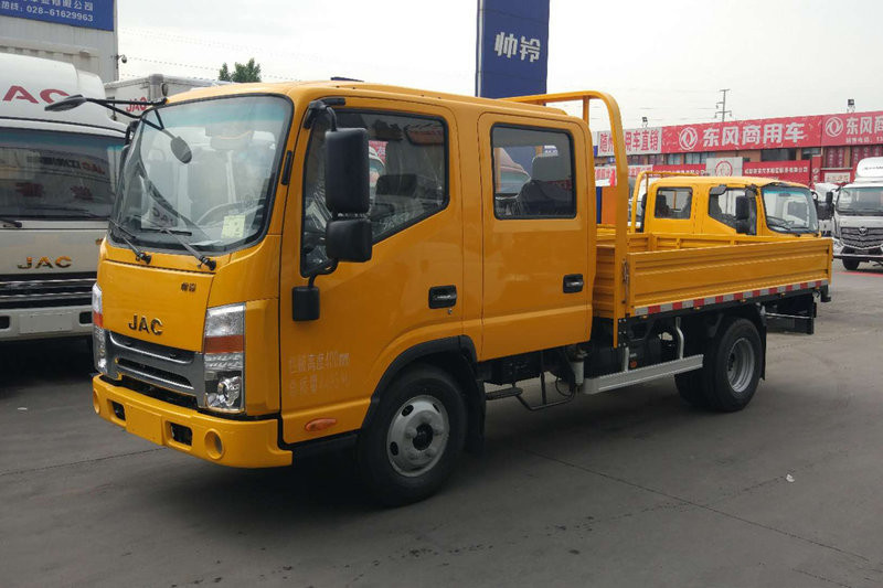 江淮帅铃q3120马力3145米国五双排栏板轻卡载货车hfc1041r73k1c3v