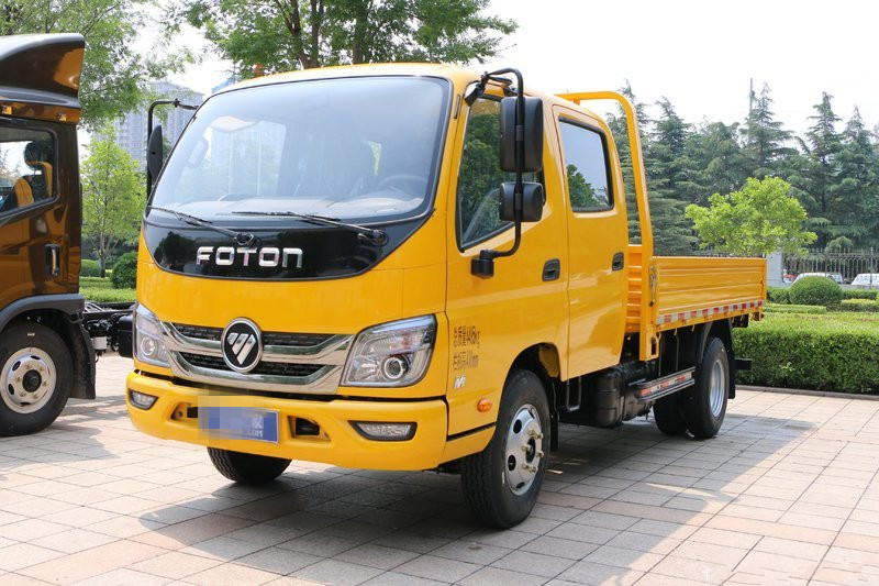 65米 国五 双排栏板轻卡载货车(bj1046v8aba-ag)