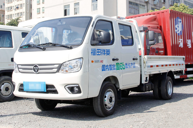 5l 116马力 汽油 3.1米 国六 双排栏板微卡(bj1032v4av5-01)