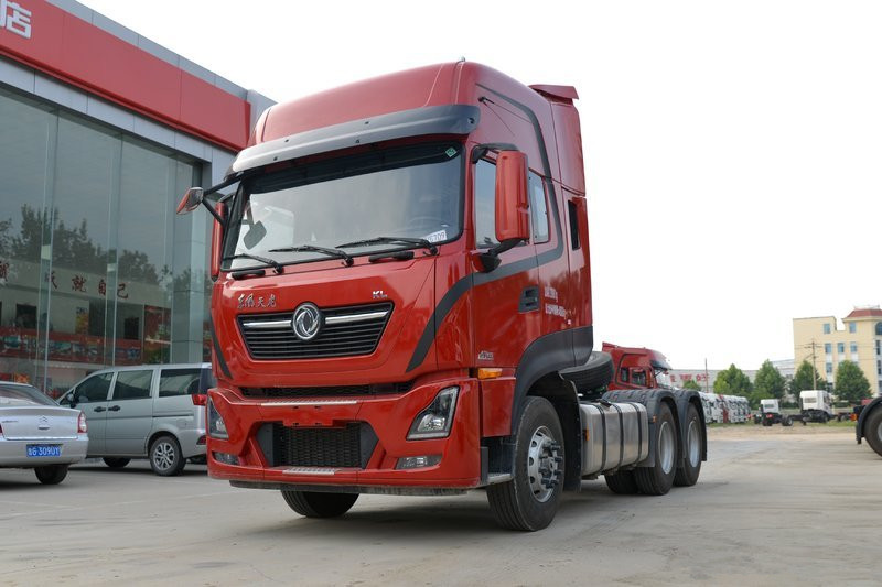【图】东风商用车 天龙kl重卡 领惠版 465马力 6x4 国六 危险品牵引车