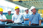 2008年10月18日 广州市市委常委、纪委书记苏志佳视察广汽日野工厂
