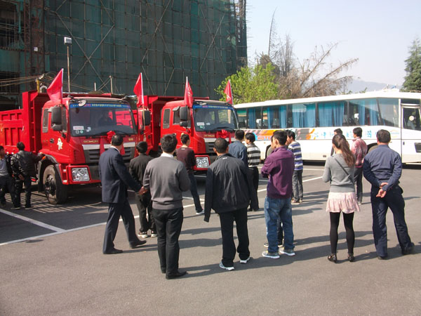 瑞沃ADX科技版试乘试驾活动现场