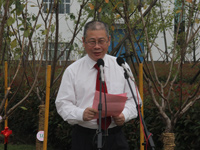 现场领导发言