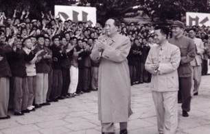 毛泽东主席视察济南