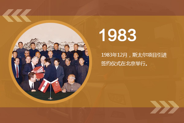 中国重汽1983年岁月痕迹