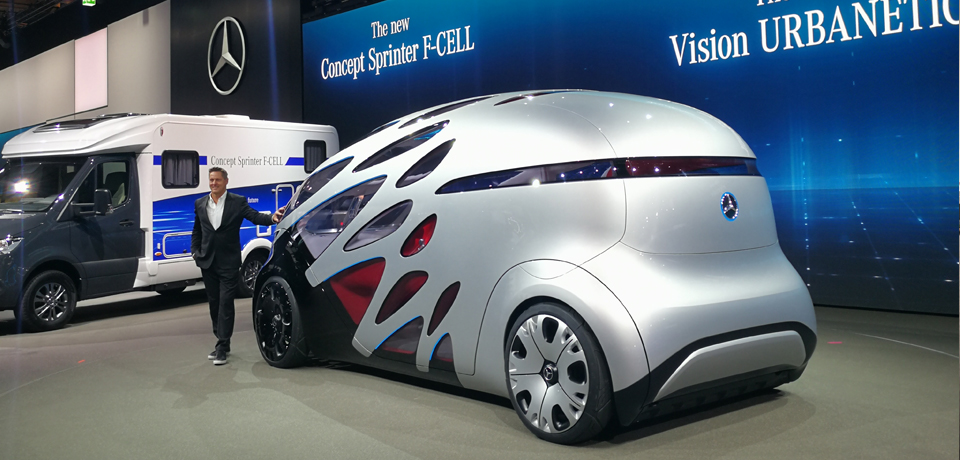 引领未来，奔驰Vision URBANETIC概念车