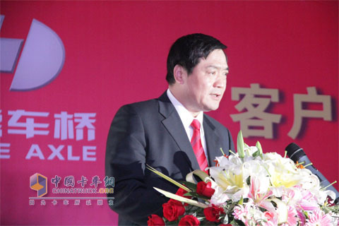 陕西汉德车桥有限公司总经理王占朝
