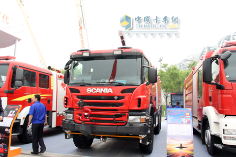  斯堪尼亚消防车