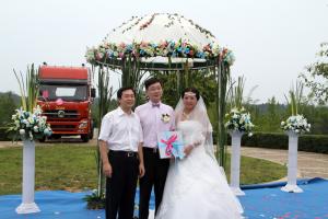 东风商用车筹办国内首个卡车主题婚礼 传递卡车人正能量