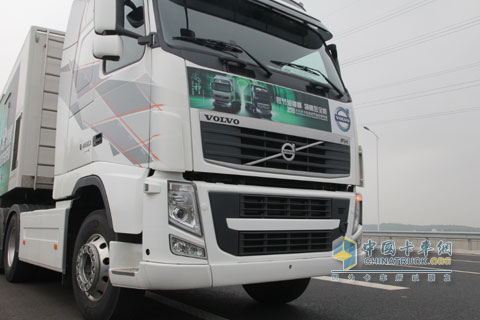 2013沃尔沃卡车高效节油先锋评选比赛用车FH时光机器