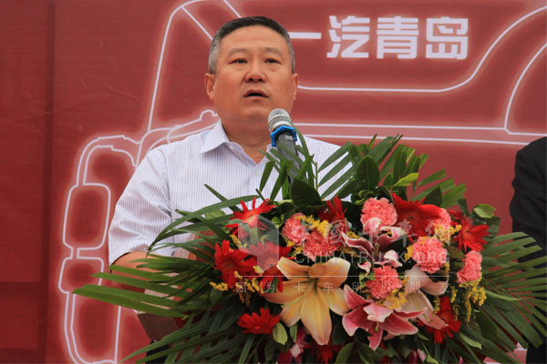 一汽解放青岛龙V虎V北京上市投放仪式