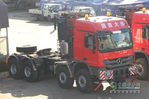 十台奔驰Actros SLT大件牵引车一次性交付中国用户