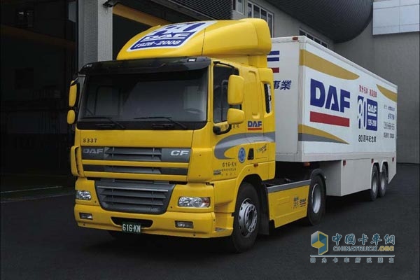 DAF在台湾组装生产的CF系列牵引车