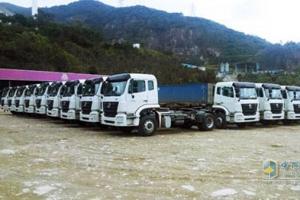 中国重汽豪瀚天然气港拖车增长强劲 订单累计突破180台
