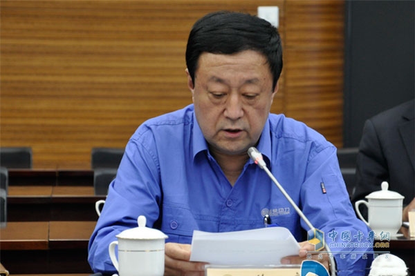 潍柴集团党委书记徐宏介绍企业发展