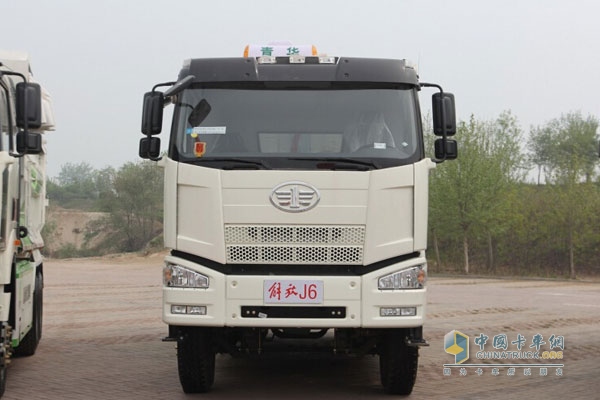 一汽解放J6P智能渣土车
