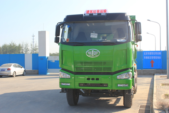 解放渣土车 解放渣土车