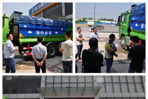 陕汽重卡安徽阜阳区域客户体验之旅获赞 意向购车20辆