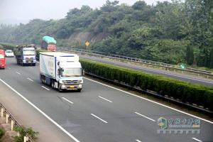 百公里28.8L 奔驰卡车上海至成都油耗结果出炉