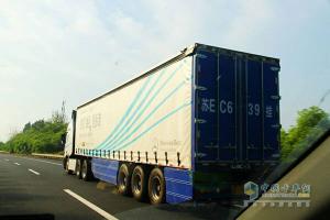 百公里28.8L 奔驰卡车上海至成都油耗结果出炉