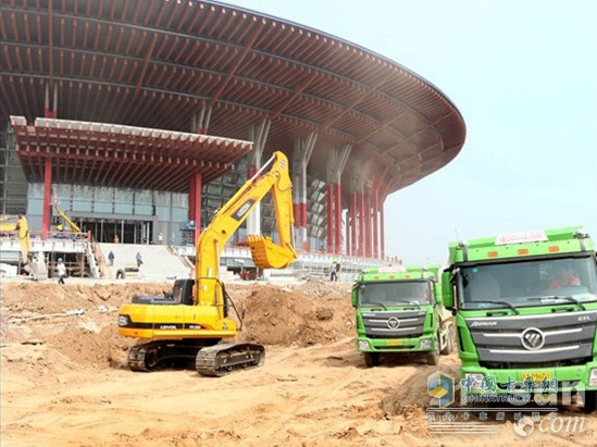 雷萨泵送绿色装备助力APEC会议场馆建设