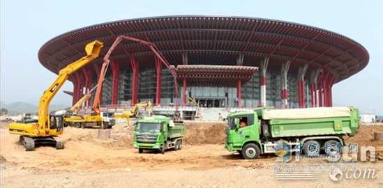 雷萨泵送绿色装备助力APEC会议场馆建设