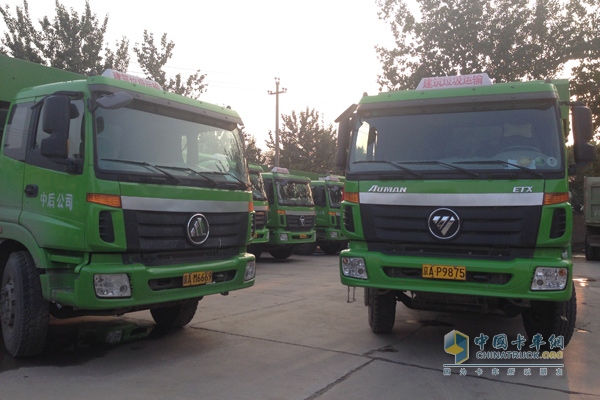 北京中后机械施工公司下属智能渣土车