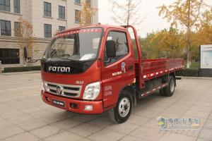 福田奥铃捷运 107马力4×2平板载货车（BJ1049V9JEA-3）