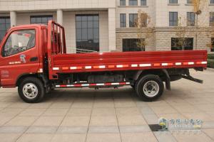 福田奥铃捷运 107马力4×2平板载货车（BJ1049V9JEA-3）