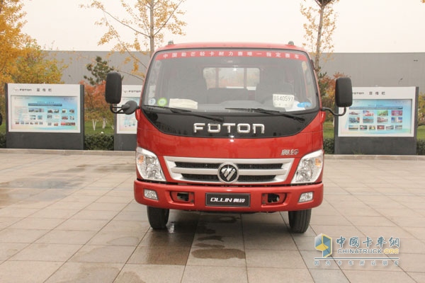 福田奥铃TX 110马力4×2平板载货车（BJ1049V9PD6-AA）