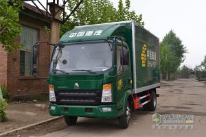 中国重汽 HOWO轻卡 129马力 国四 4x2邮政专用车