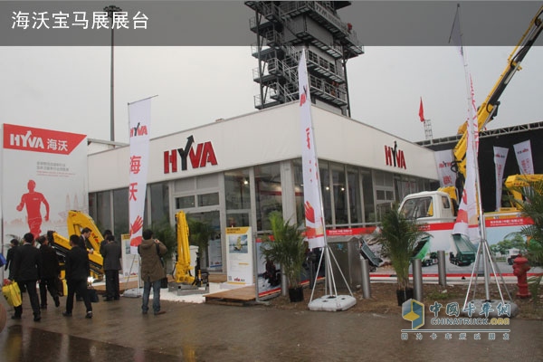 海沃宝马展展台