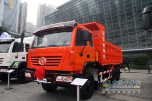 上汽依维柯红岩金刚6×4  336马力国Ⅳ自卸车