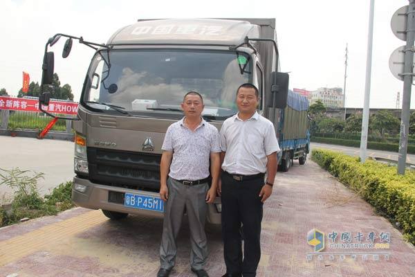 袁桥树与他的HOWO轻卡