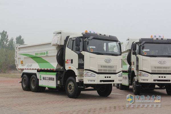 解放J6智能渣土车