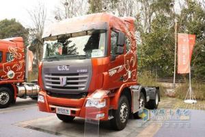 联合卡车 玉柴 380马力 2015款6X2标载牵引车
