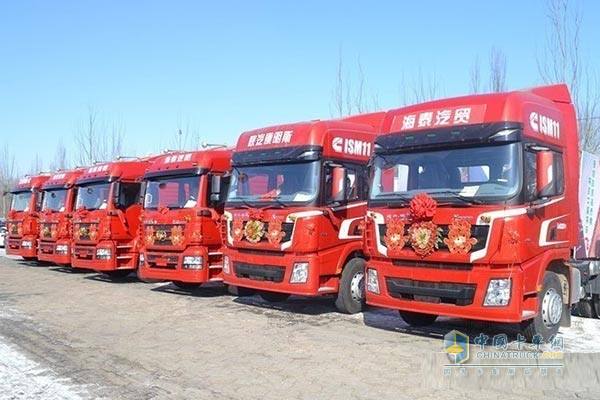 高端帅气又内涵 陕汽X3000重卡也能做婚车