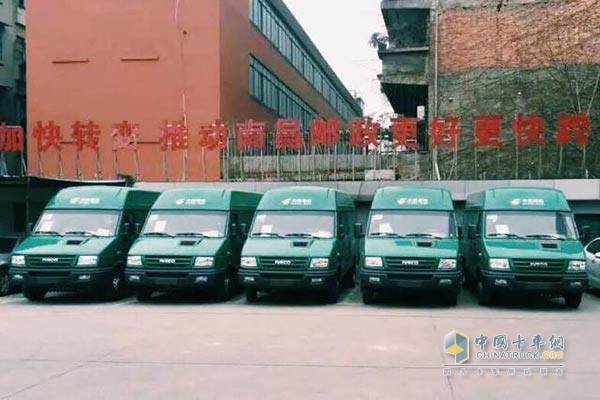 南京依维柯获江西邮局20台邮政车订单