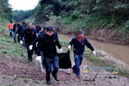 重庆康明斯改善罗家沟水质项目