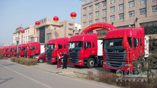 江淮格尔发天然气卡车